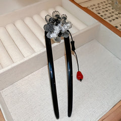 Gradient Flower Hairpin Chinese Style Hair Accessories