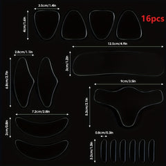 18pcs Silicone Lifting Patches for Face Neck Eyes Wrinkles Improve Skin Tone