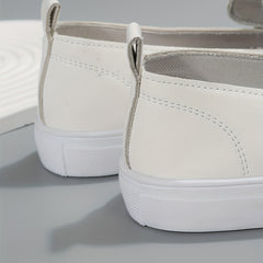 Women's Buckle Decor Flat Slip On Loafers