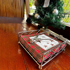 Modern Napkin Holder Metal Paper Napkin Organizer For Kitchen