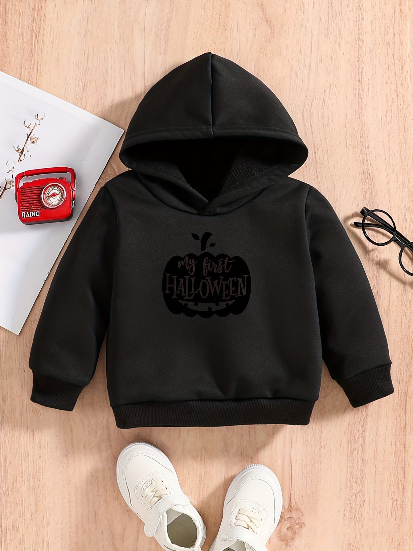 Baby's 1st Halloween Outfit Set with Long Sleeve Sweatshirt