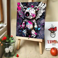 DIY Number Painting Kit Bear Home Wall Decor Gift Choice