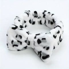 Plush Headband Wash Face Coral Fleece Head Hoop Women's Hair Accessories