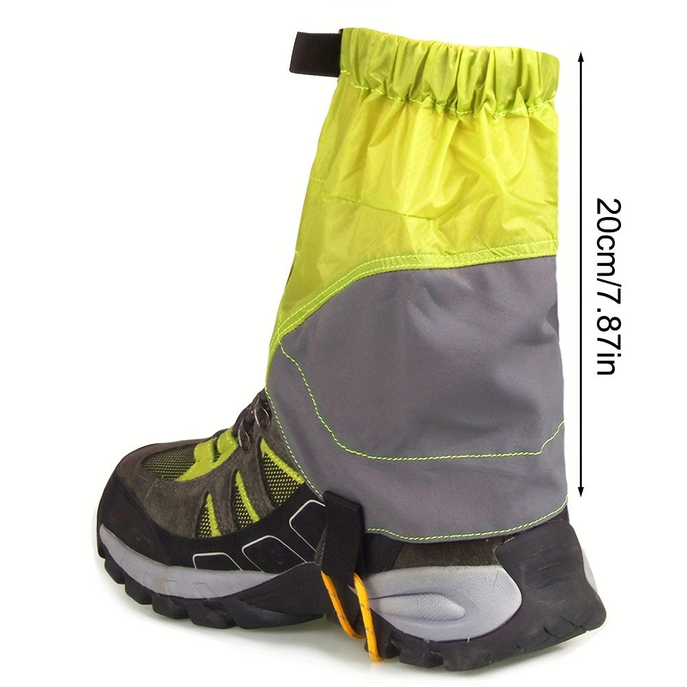 2PCS Sand-proof Waterproof Leg Protector Lightweight Hiking Leg Cover