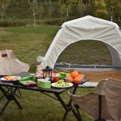 Portable Durable Camping Tent for 4-6 People Inflatable Pole Waterproof