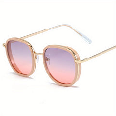 Boy's Gradient UV Protection Sunglasses Metal Frame