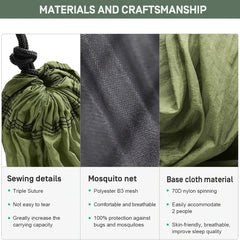 ETROL Hammock with Mosquito Net - Outdoor Camping Gear