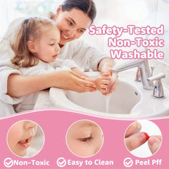 Kids Washable Makeup Set Real Makeup for Girls