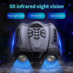 HD Night Vision Binoculars 10X Optical Zoom 8X Digital Zoom