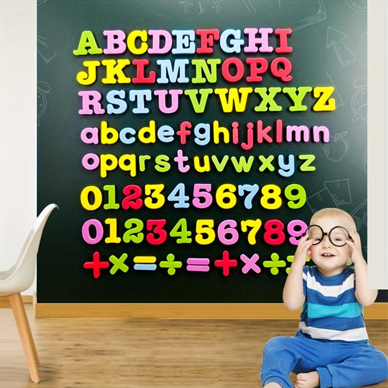 Magnetic Letter & Number Stickers Educational Toys