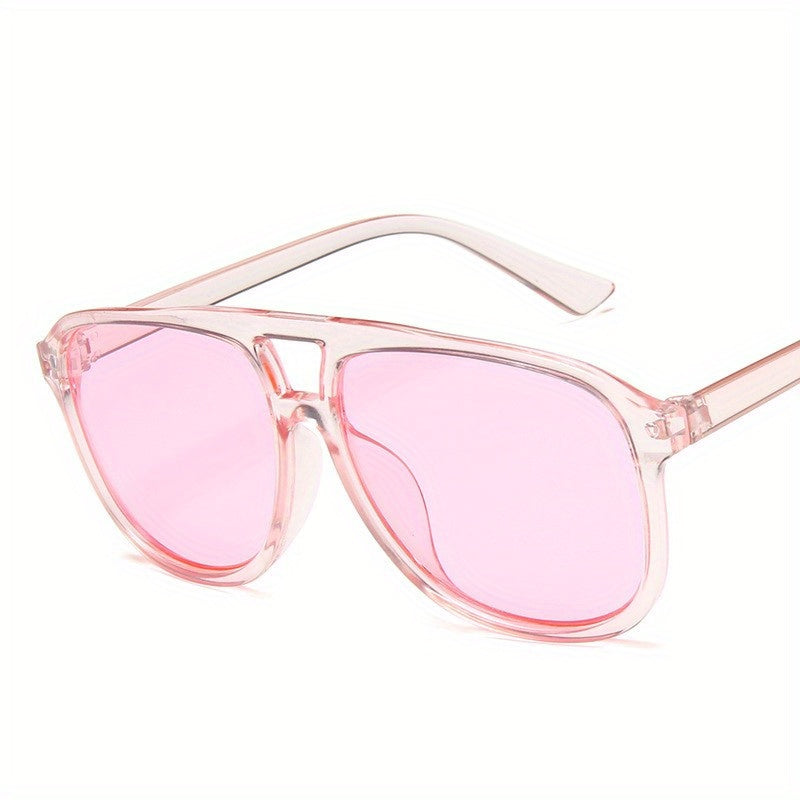 Jelly Top Bar Sunglasses UV400 Sun Shades for Summer Beach Party