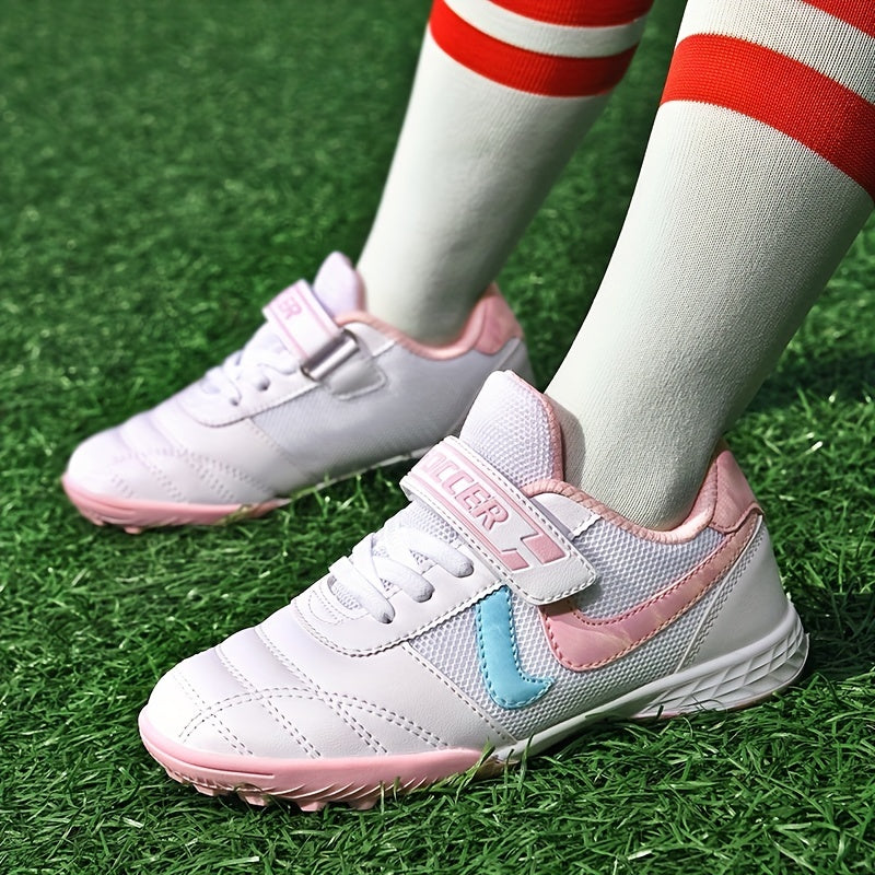 Kids TF Cleats Lightweight Non-slip Football Shoes