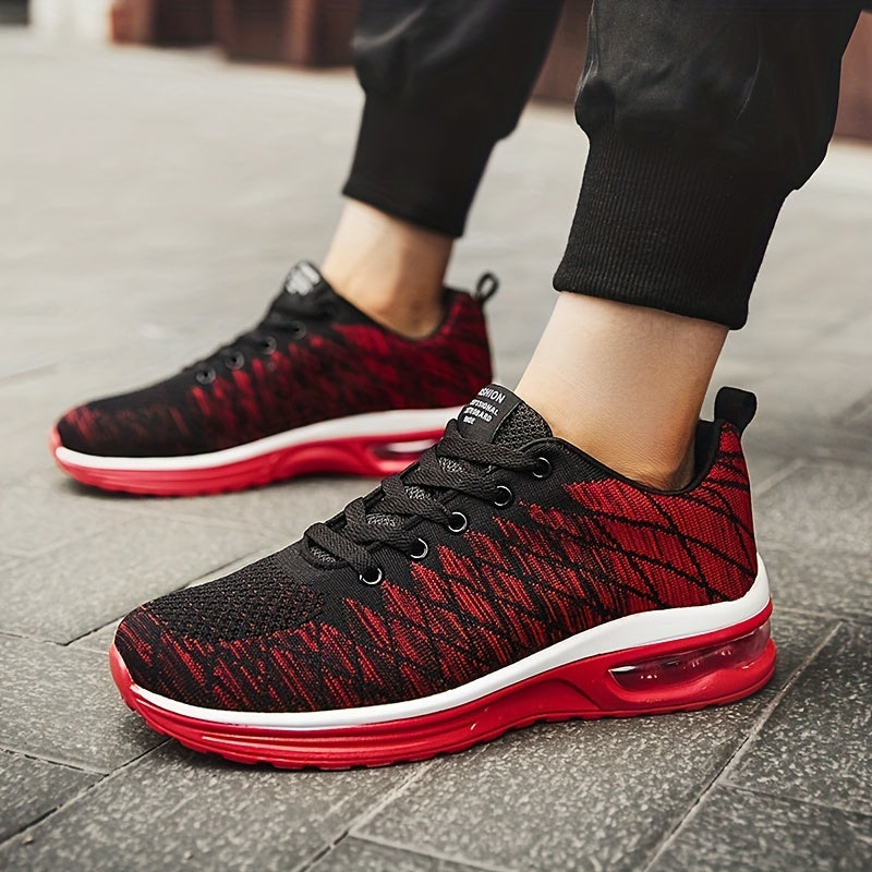 Unisex Air Cushioned Sneakers For Jogging Tennis Gym