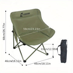 Portable Folding Moon Chair Outdoor Camping Picnic