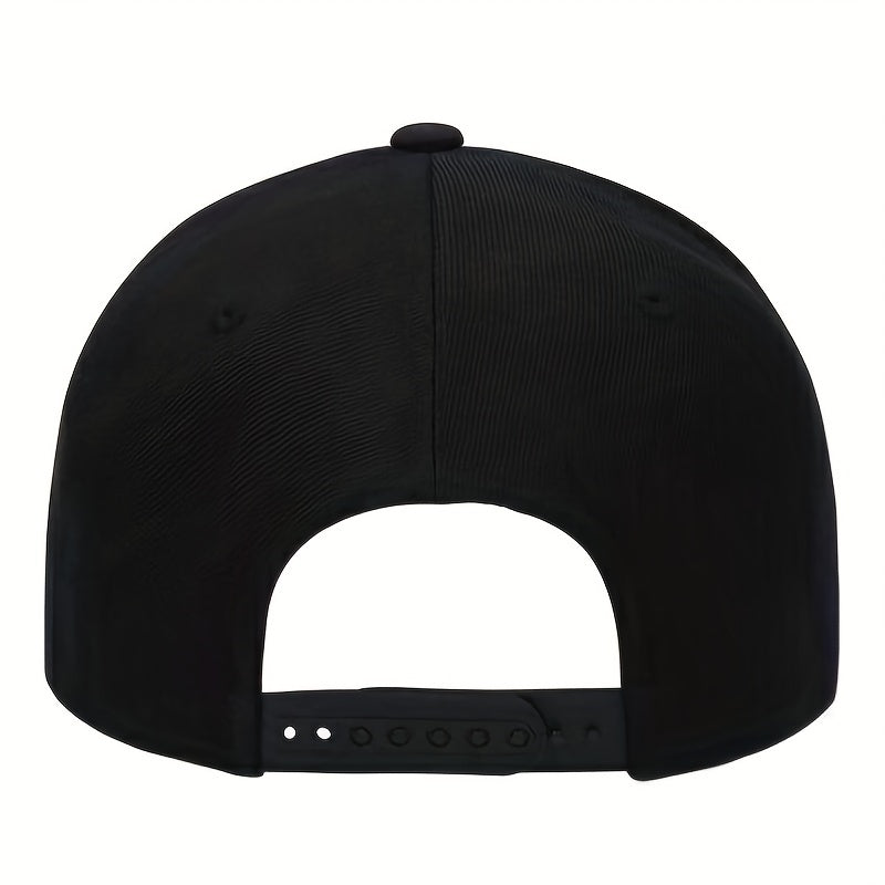 Hip Hop Men's Letter Flat Brim Hat