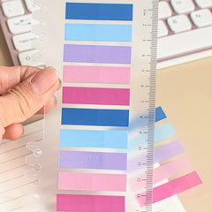 PET Sticky Notes Index Stickers 10 Sets 200 Sheets Labels 1pc