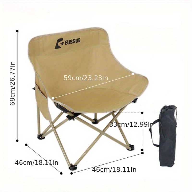 Portable Folding Moon Chair Outdoor Camping Picnic