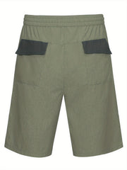 Men's Stretch Cargo Shorts for Outdoor Activities