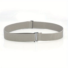 Adjustable Elastic No Show Belt for Jeans Pants Unisex