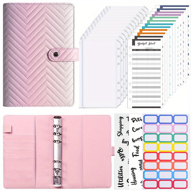 Gradient Loose leaf Book Set Notepad Business Office Supplies