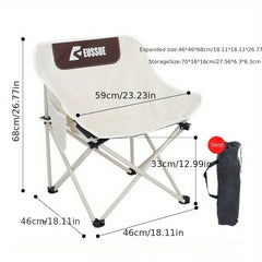 Portable Folding Moon Chair Outdoor Camping Picnic
