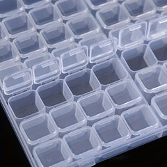 DIY Diamond Painting Storage Box with 56 Grids - Keep Nails and Parts Organized