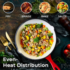 Iron Frying Pan Long Handle Cast Iron Griddles Pot