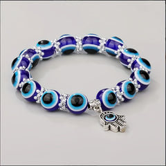 Devil's Eye Charm Bracelet Good Luck Anniversary Birthday Friendship Gift