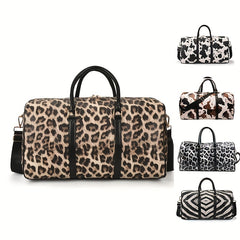 Animal Pattern Sports Bag Lightweight Crossbody Travel Storage