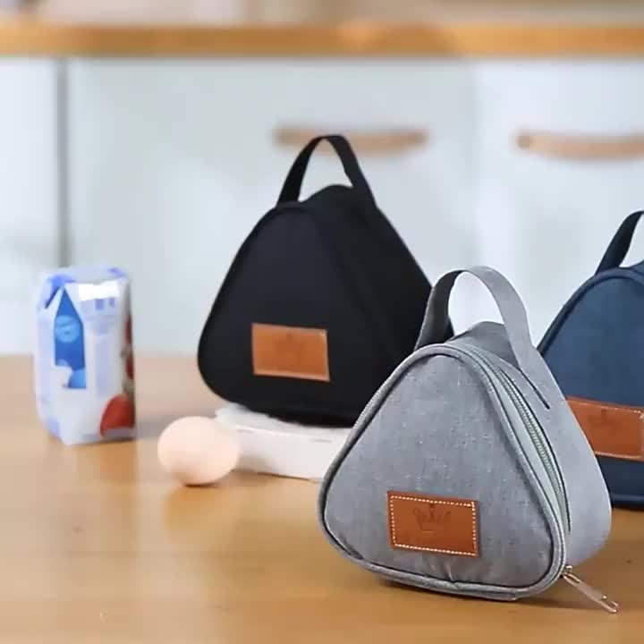 Insulated Lunch Bag Oxford Cloth Portable Thermal Lunch Tote