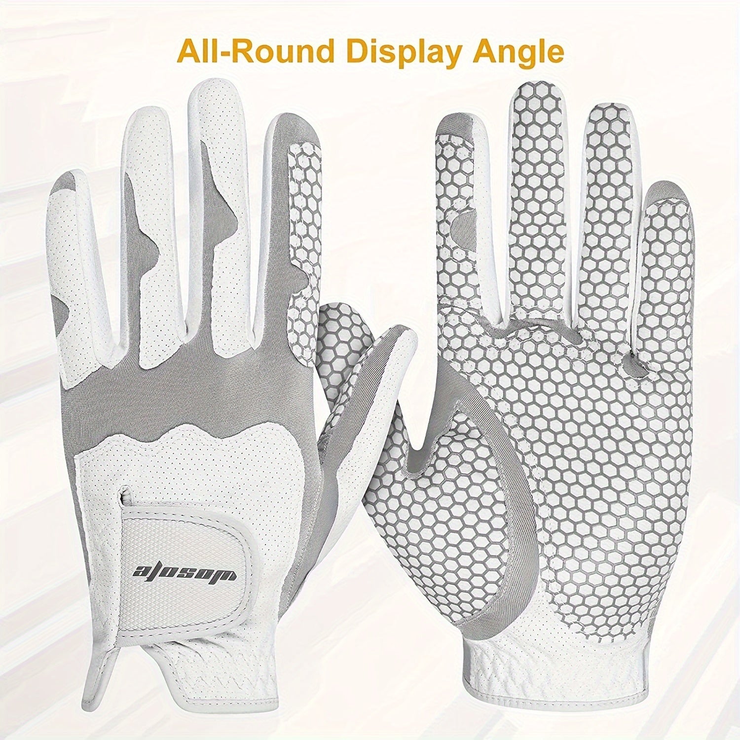 1 Pc Left Hand Golf Gloves Non Slip Breathable Gloves For Golfer