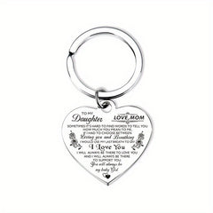 Heart Necklace 'I Love You' Stainless Steel Pendant