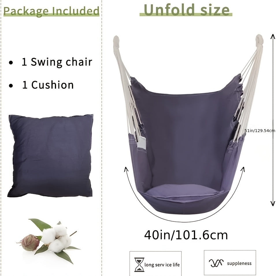 Hammock Chair With Stand Durable Max Bearing 204 12 KG