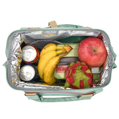 Large Capacity Insulation Lunch Bag Handbag for Outdoor Camping