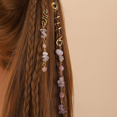 Dreadlocks Turnbuckle Hairpin Tassel Sulfur Stone Street Style