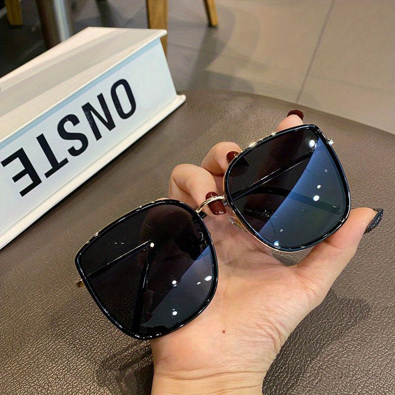 Large Square Sunglasses For Women Men Drivers Summer UV400 Sun Shades Glasses