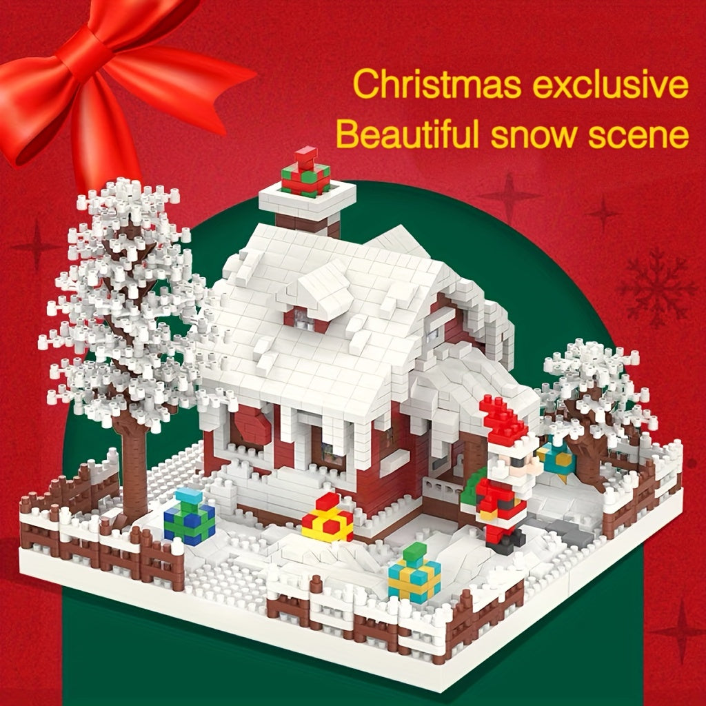 Christmas Building Blocks Decorations Puzzle Toys