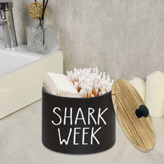 Farmhouse Tampon Holder With Lid