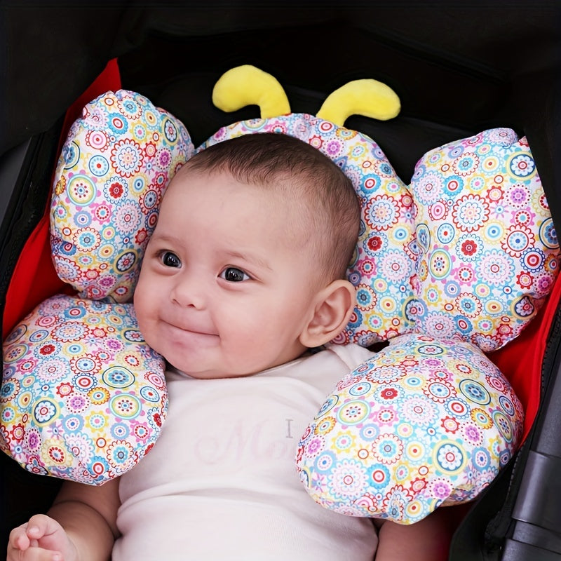 Baby Neck Pillow for Strollers and Car Seat, 0-4 Years