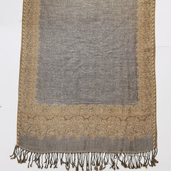 Boho Paisley Jacquard Tassel Scarf Wrap