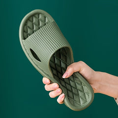 Men's Non Slip Slides Lightweight Open Toe Quick Dry Slippers