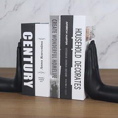 Palm Statue Book Stand Home Decoration Desktop Book Organizer