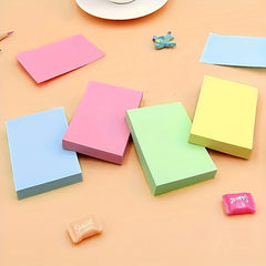 4 Packs Sticky Notes 400 Sheets Tearable Office Note Student Supplies