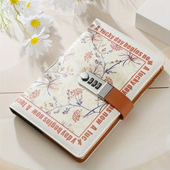 Password Lock A5 Notebook UV Lock Student Notebook Thick Office Stationery