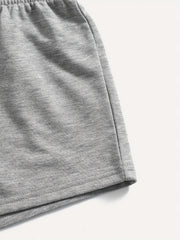  Casual Shorts Women's High Rise Elastic Drawstring Shorts