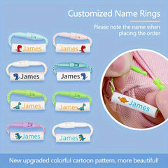 Dinosaur Style Name Ring Buckle Customized Waterproof Lanyard Buckle