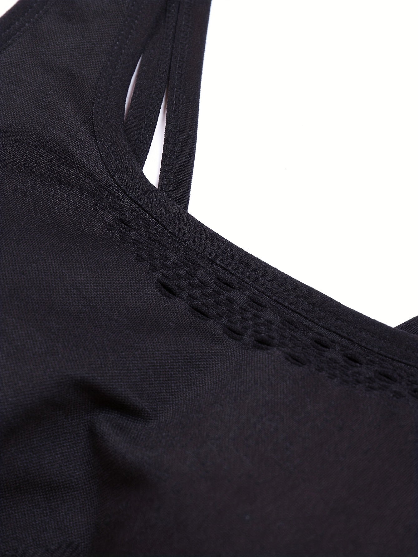  Seamless High Elastic Sports Bra with Removable Pads