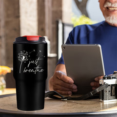 20oz Stainless Steel Tumbler with Lid Insulated Travel Mug