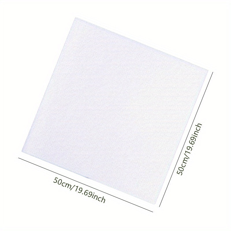 1pc Cross Stitch Fabric Polyester Cotton Embroidery Cloth