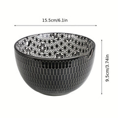 Ceramic Yarn Bowl for Knitting, Yarn Storage Basket, Crochet Hook Organizer